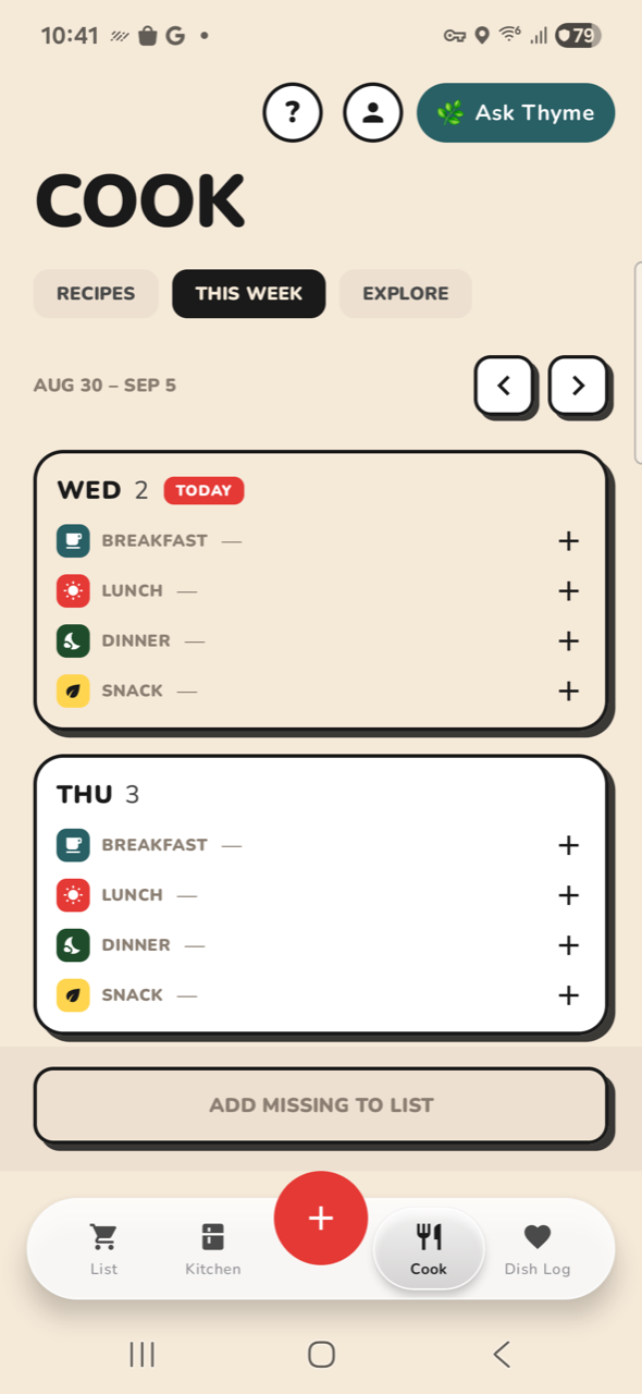 Cook — This Week